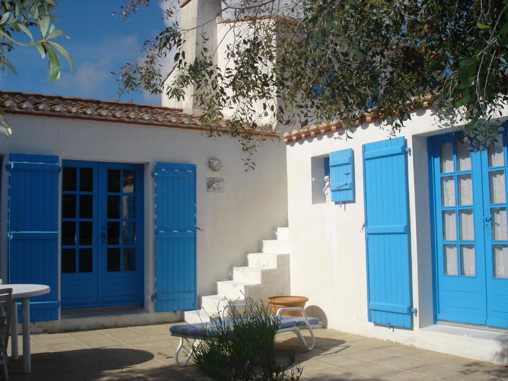 Le Buzet Bleu Bed & Breakfast Noirmoutier-en-l'Ile Exteriör bild