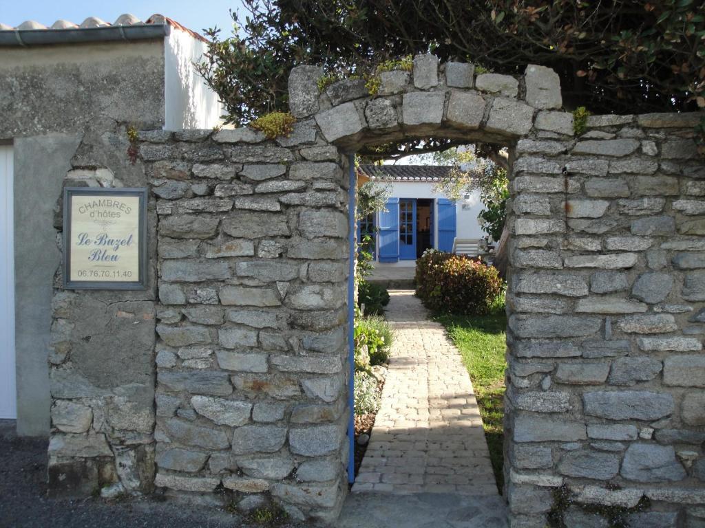 Le Buzet Bleu Bed & Breakfast Noirmoutier-en-l'Ile Exteriör bild