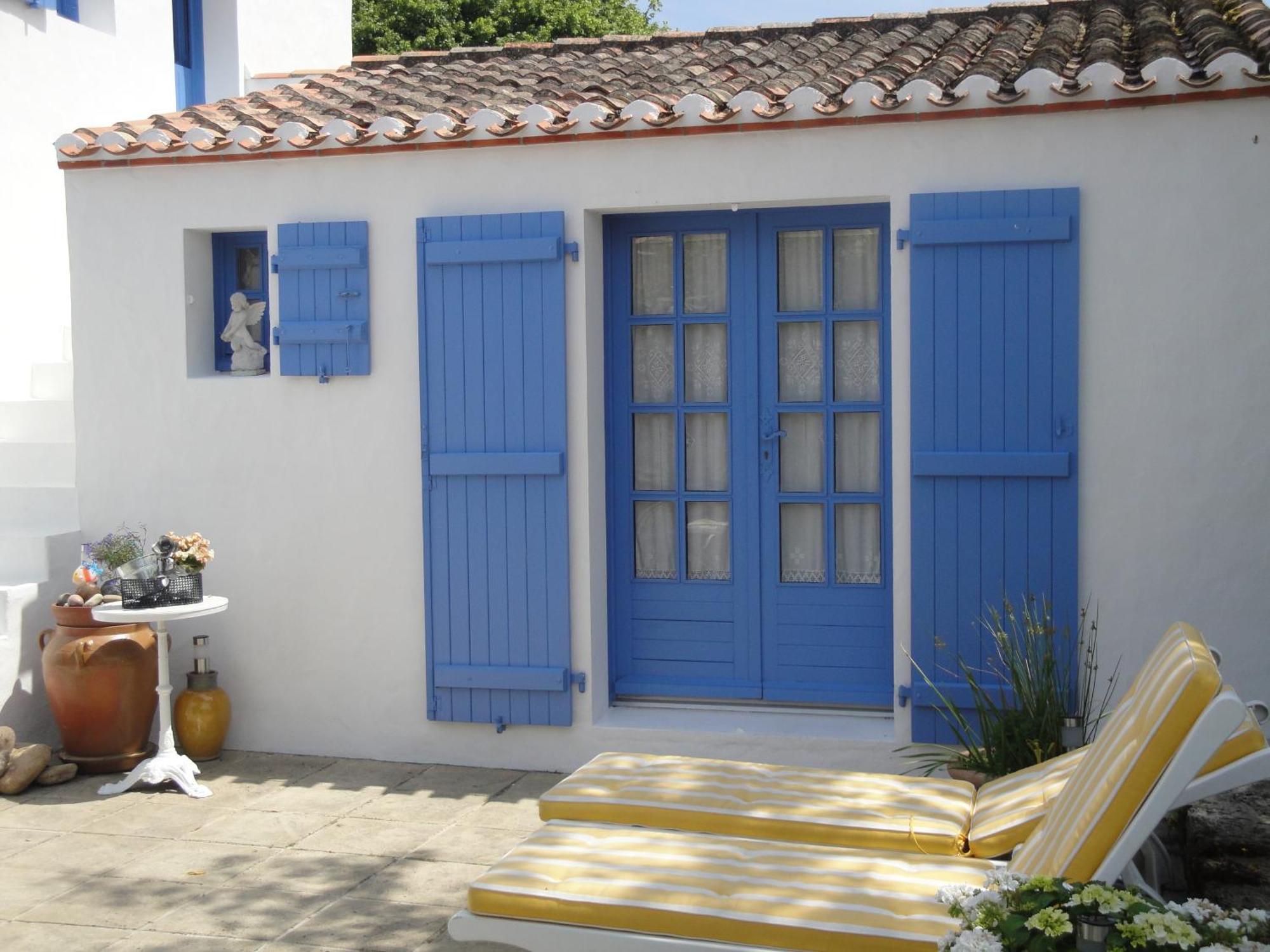 Le Buzet Bleu Bed & Breakfast Noirmoutier-en-l'Ile Exteriör bild